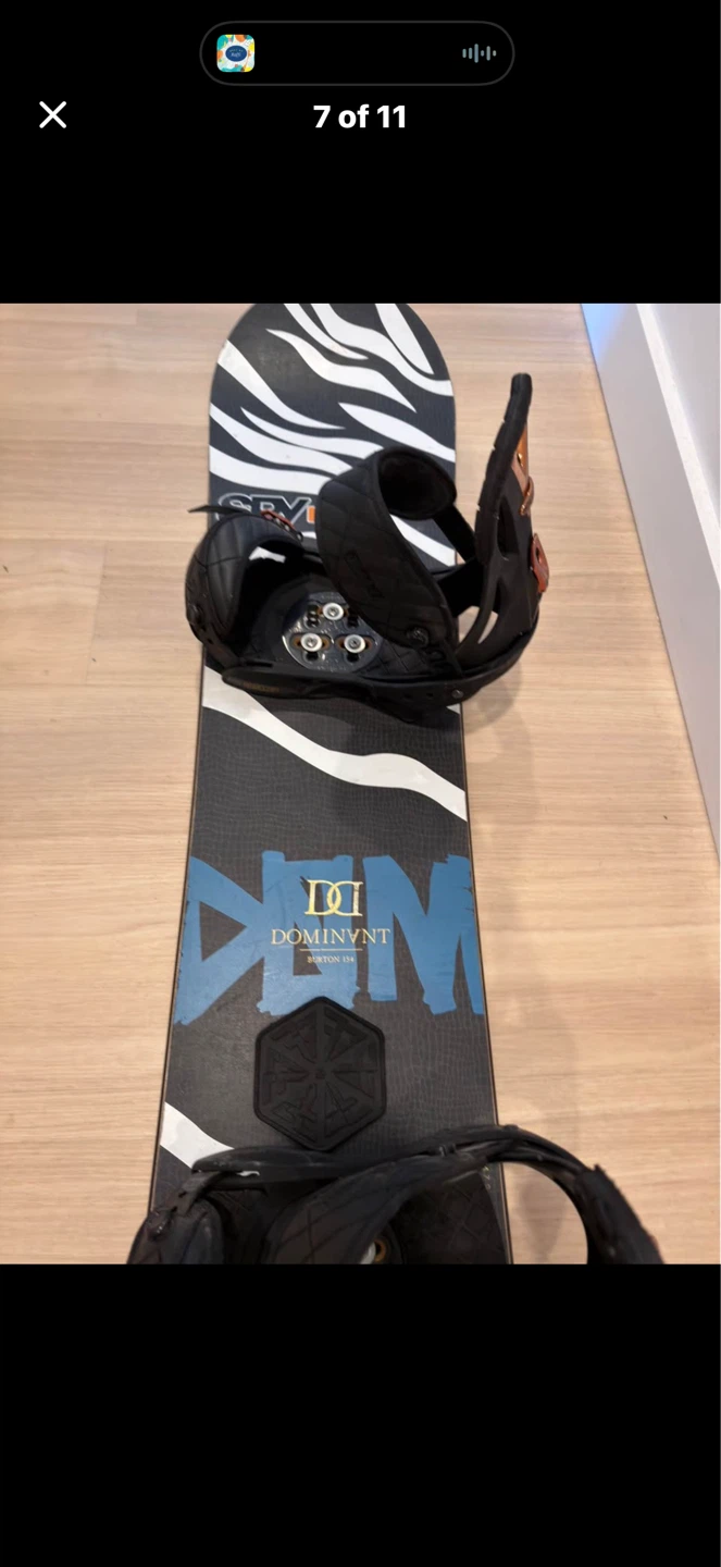 Burton Dominant Snowboard with Bindings - photo 2