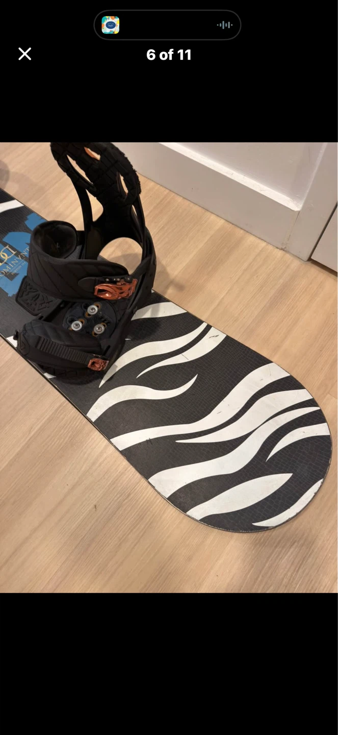 Burton Dominant Snowboard with Bindings - photo 3