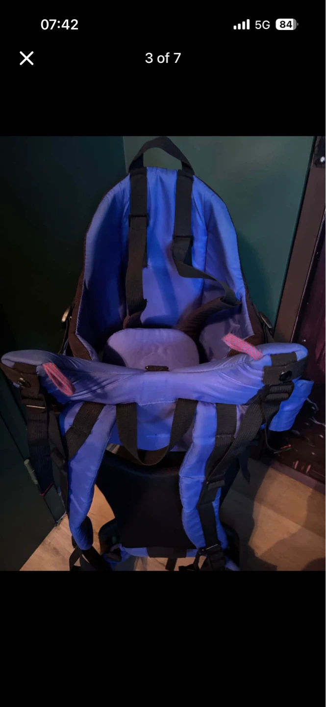 Blue Child Carrier Backpack - photo 3