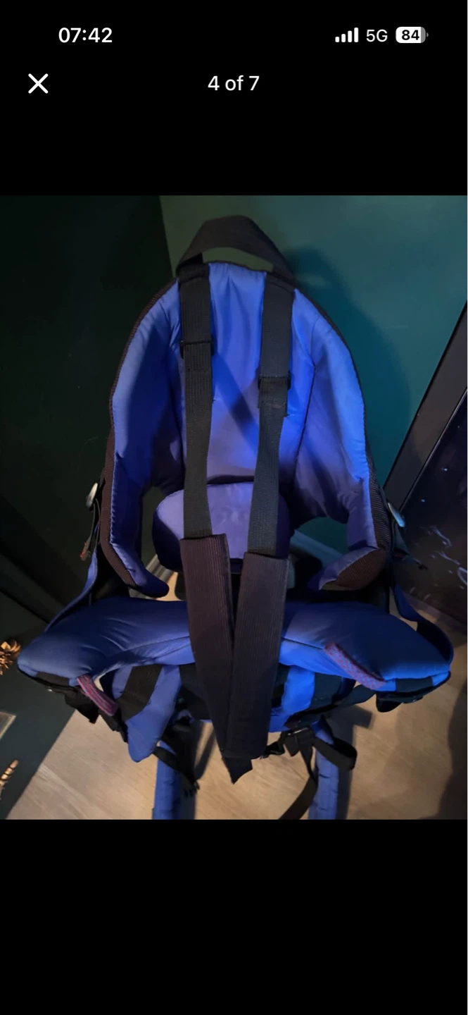 Blue Child Carrier Backpack - photo 4