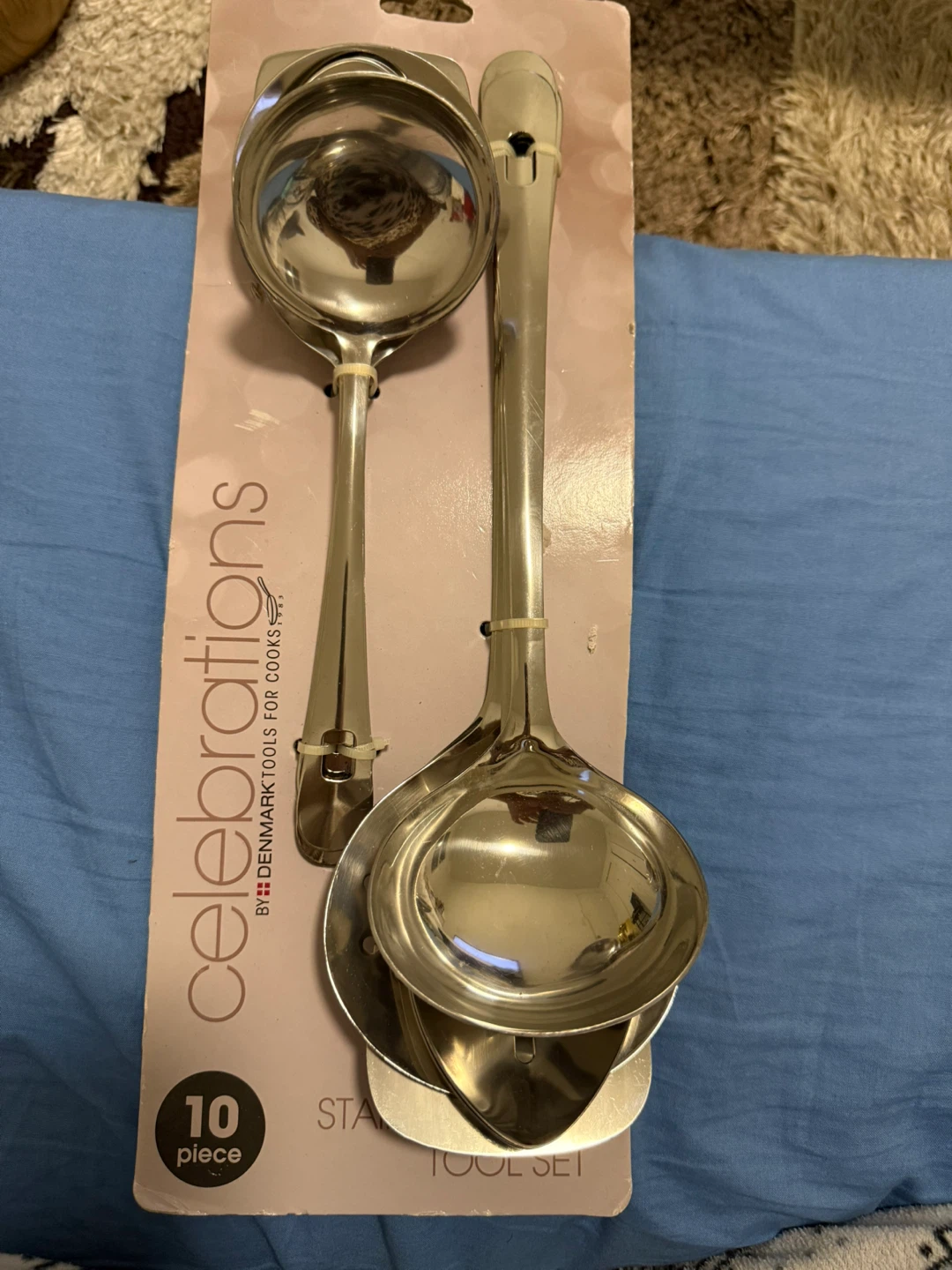 Betty Crocker Stainless Steel Utensil Set with Measuring Cups - photo 4