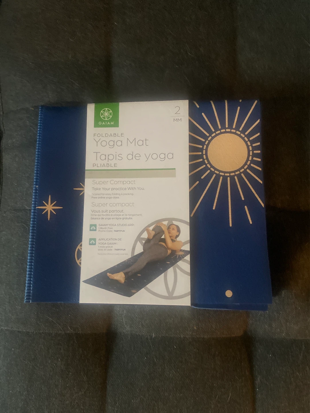 Gaiam Foldable Yoga Mat