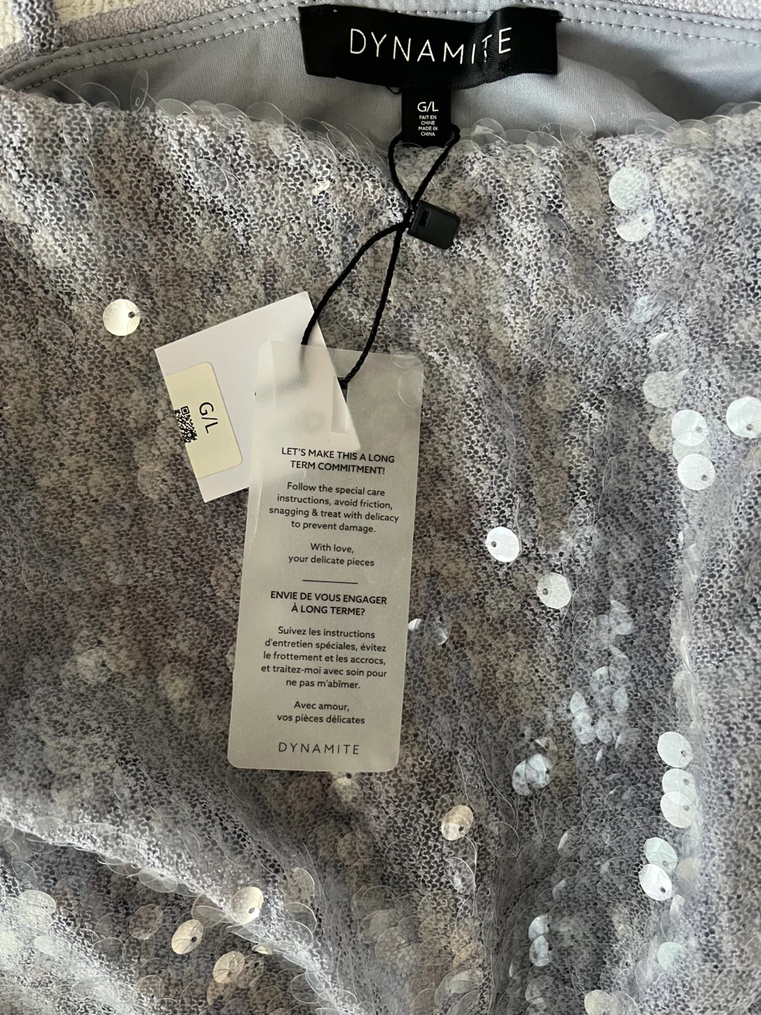 DYNAMITE Sequin Camisole Top - photo 5