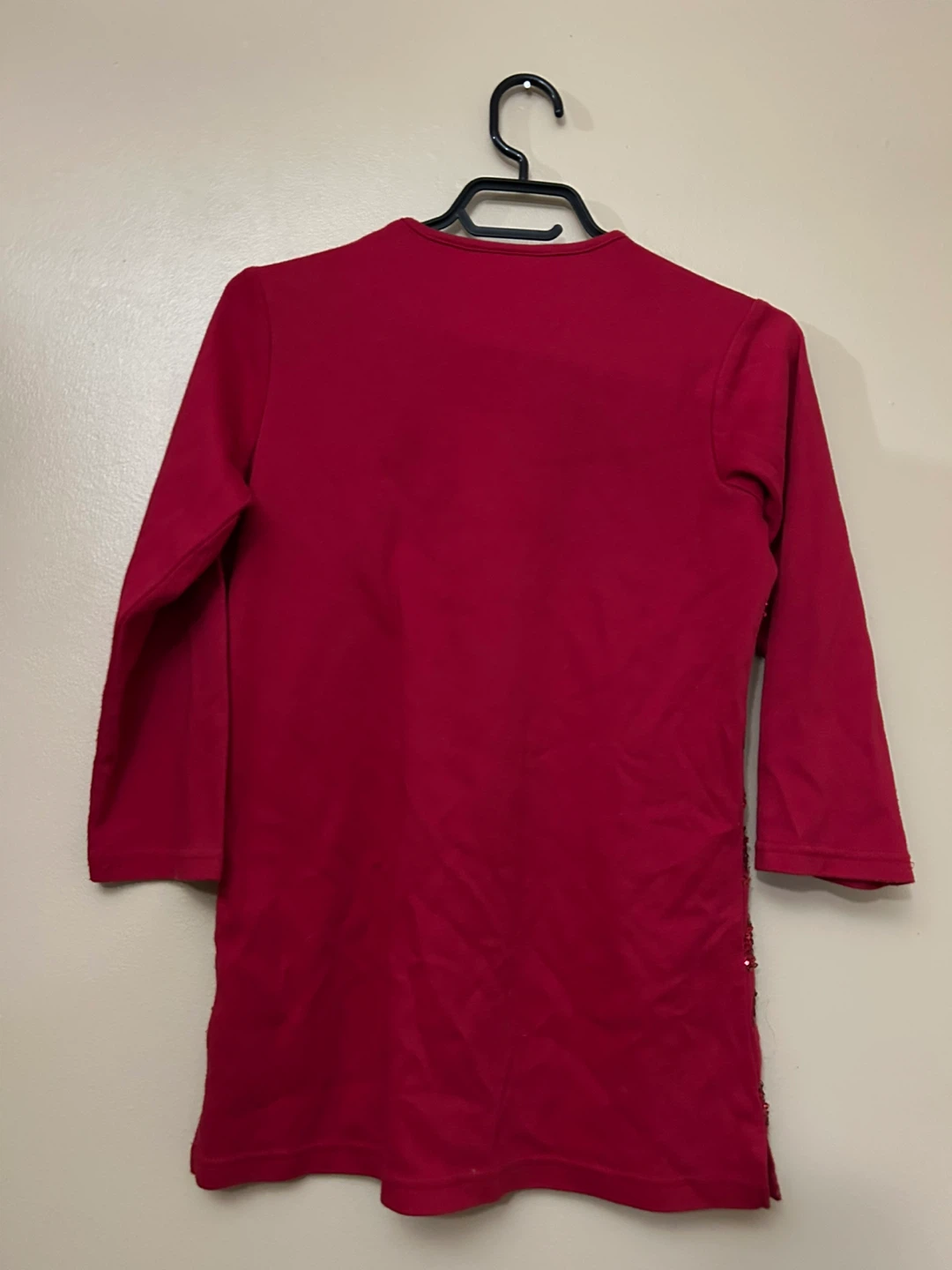 Quacker Factory Red Sequin Top XXS - photo 2