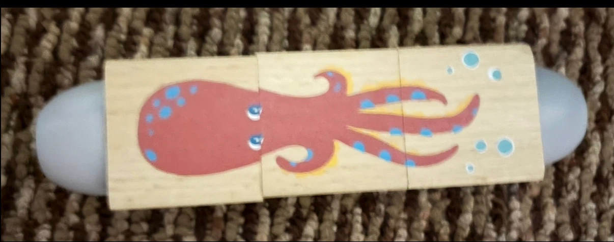 Wooden Animal Blocks Toy - photo 2