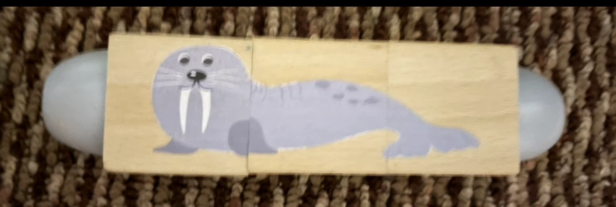 Wooden Animal Blocks Toy - photo 3
