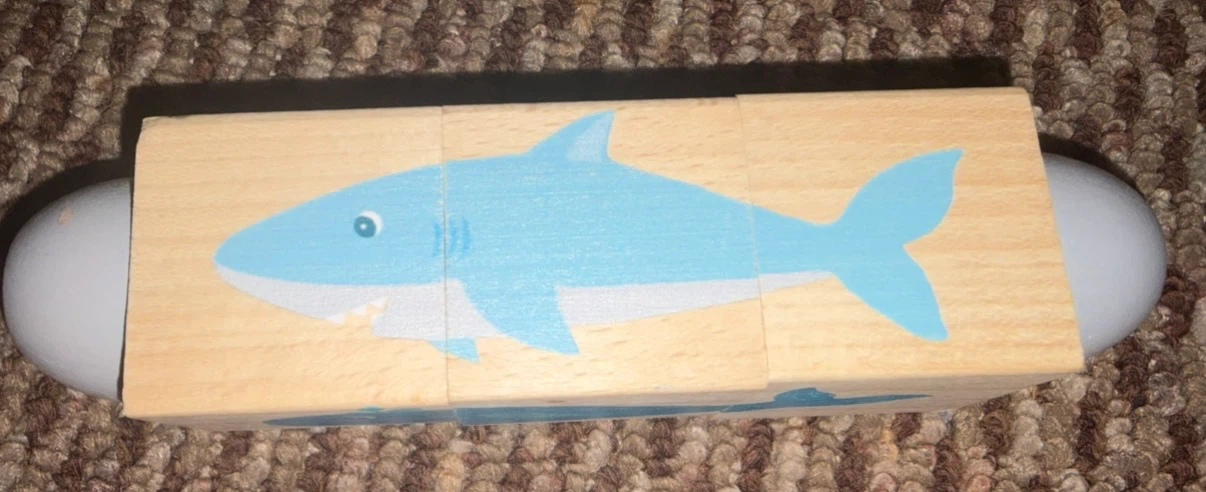 Wooden Animal Blocks Toy - photo 4