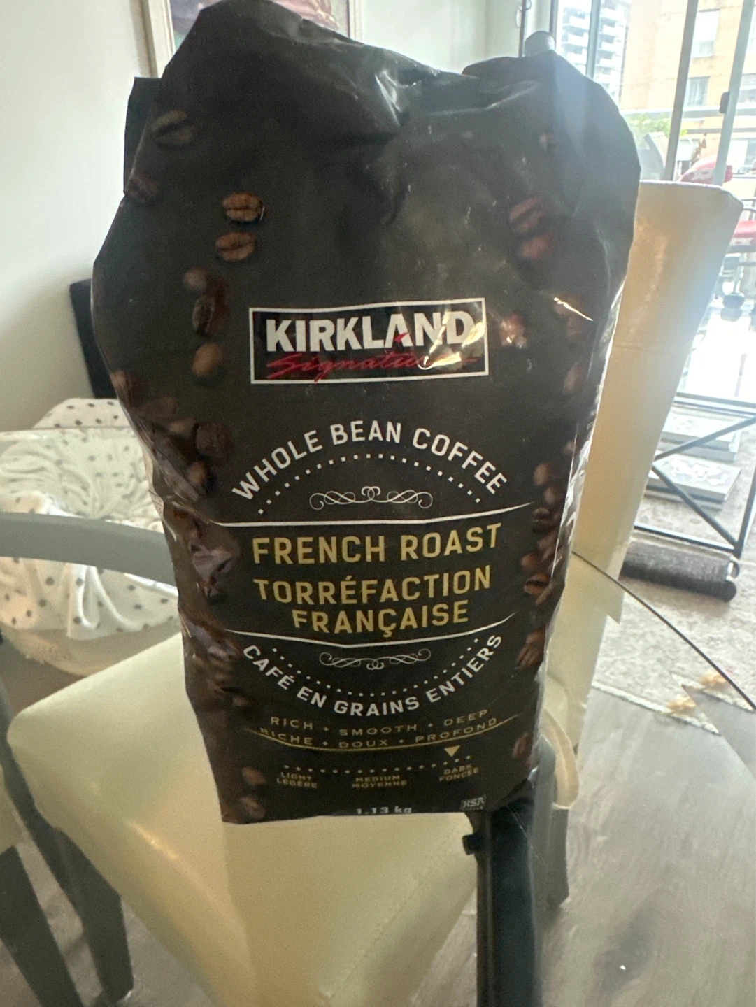 Kirkland Signature French Roast Whole Bean Coffee 1.13 kg