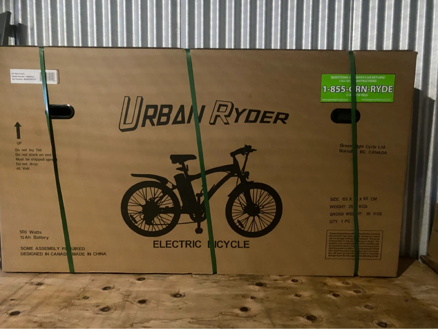 Brand new free delivery URBAN RYDER Electric Bicycle