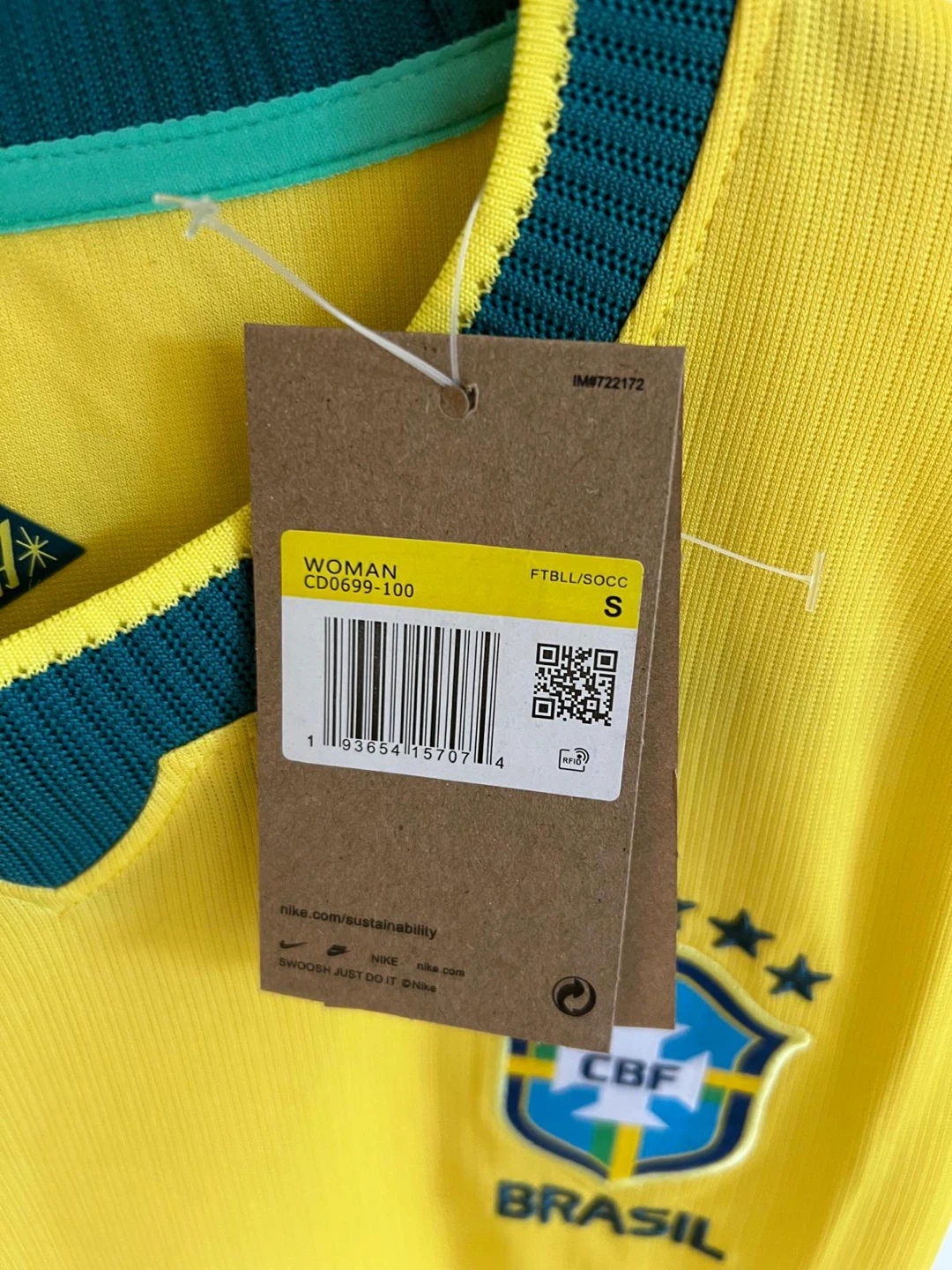 Brazil Jersey 2026 Women Small - photo 4