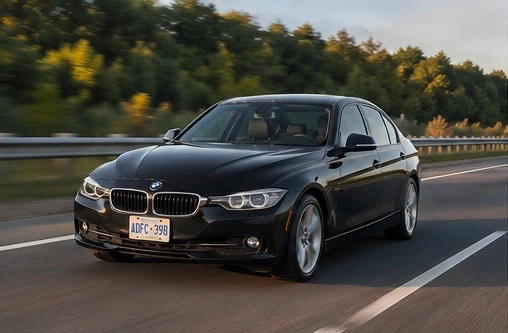 2013 Black BMW 320XI AWD