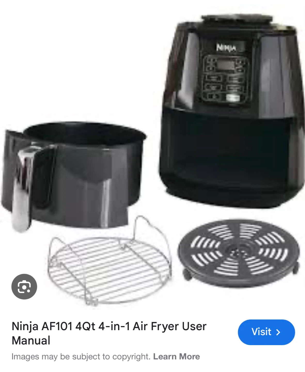 Ninja AF101 4Qt Air Fryer