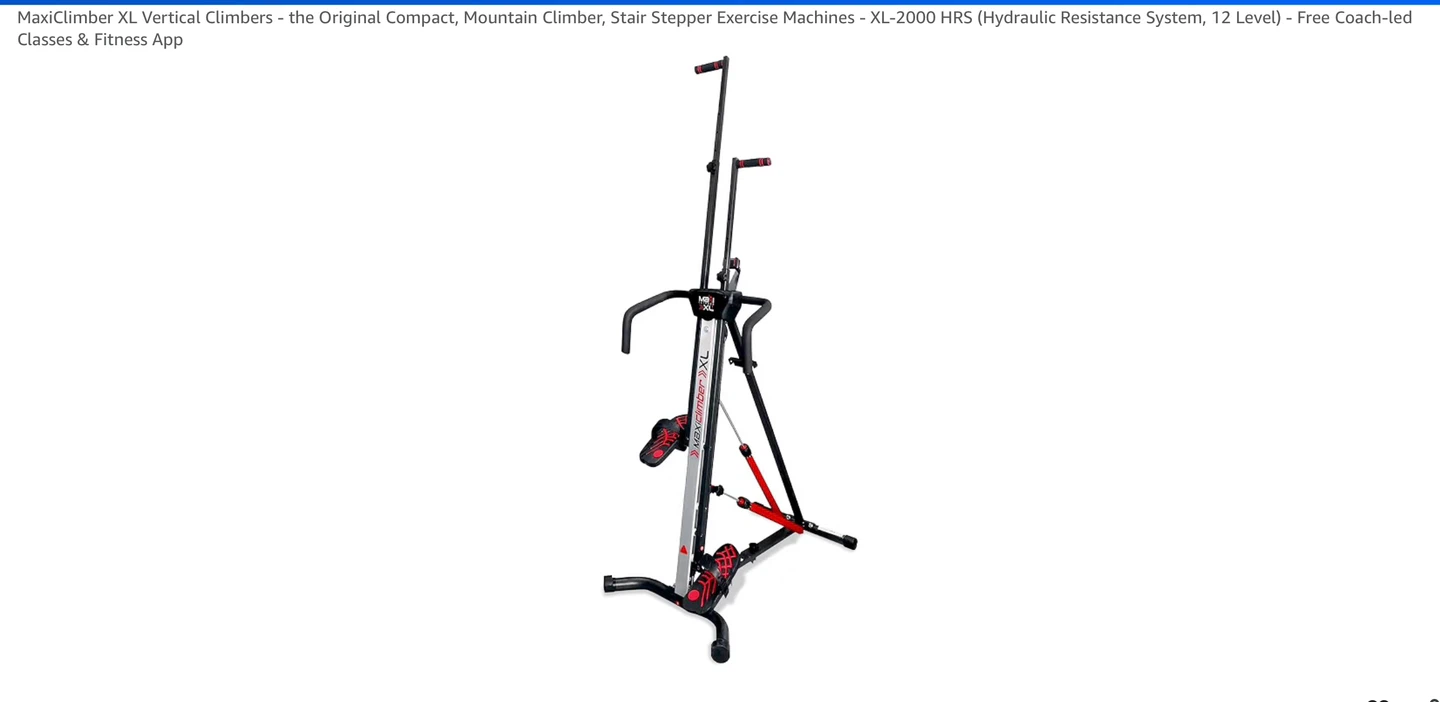 MaxiClimber XL 2000 Vertical Climber