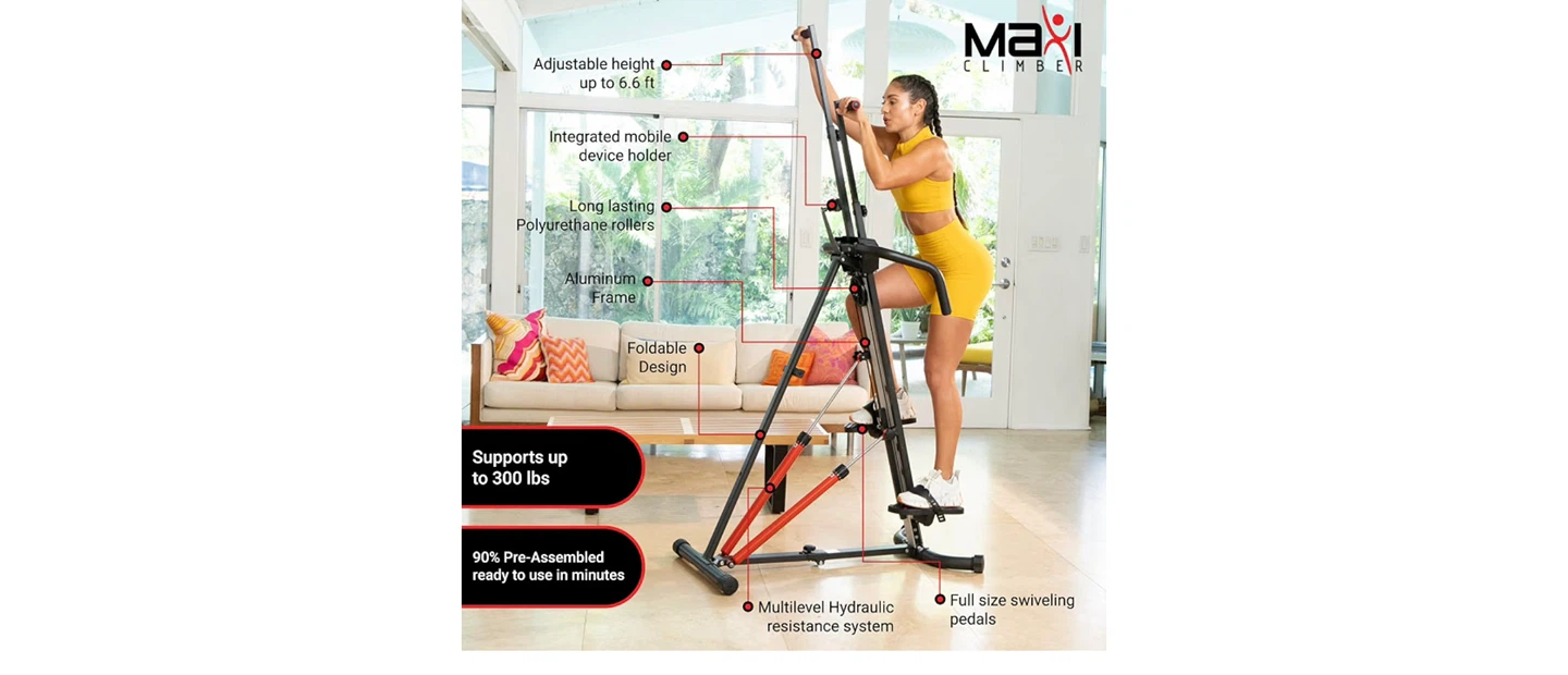 MaxiClimber XL 2000 Vertical Climber - photo 5