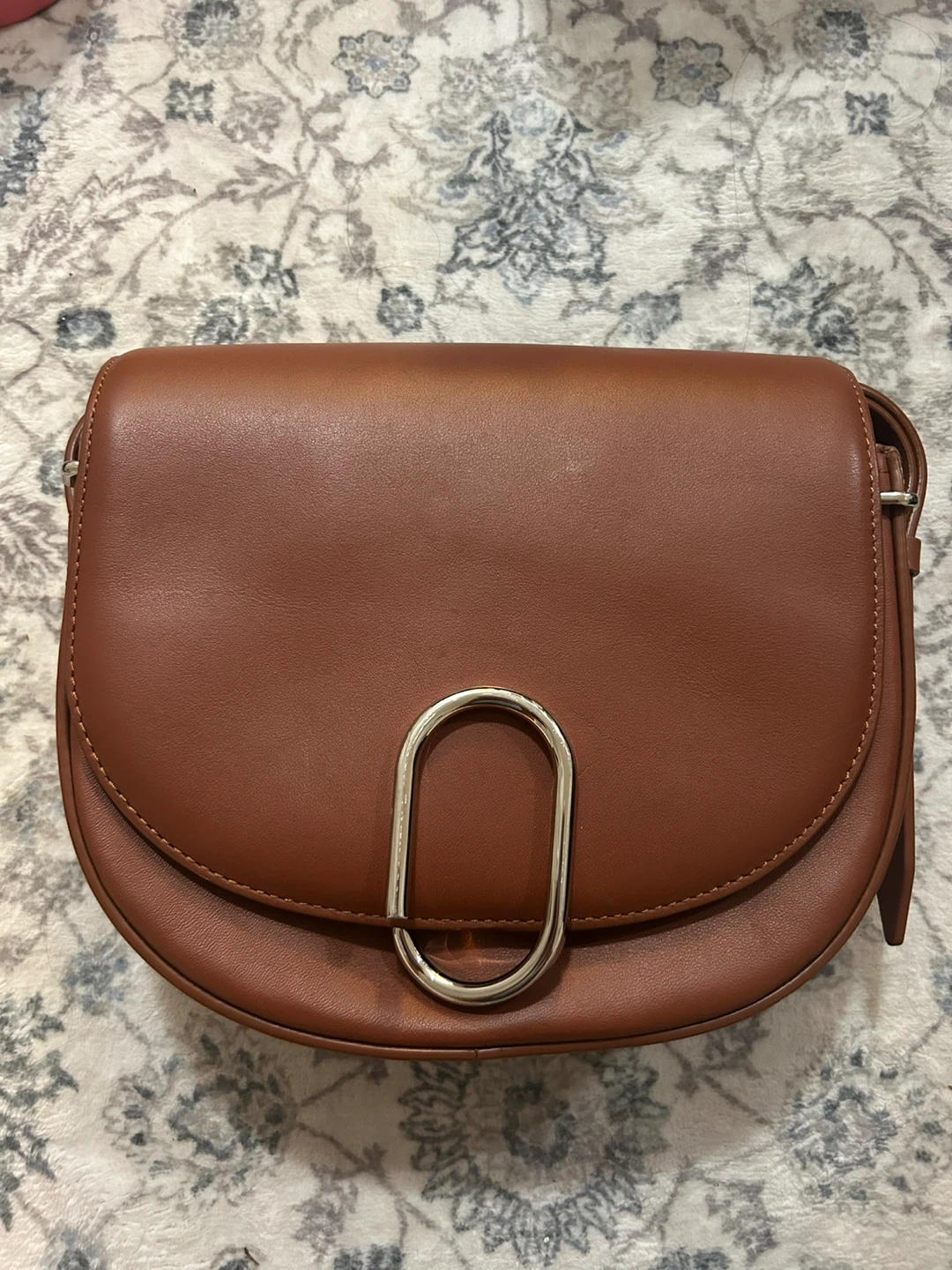 3.1 Phillip Lim Brown Leather Saddle Crossbody Bag