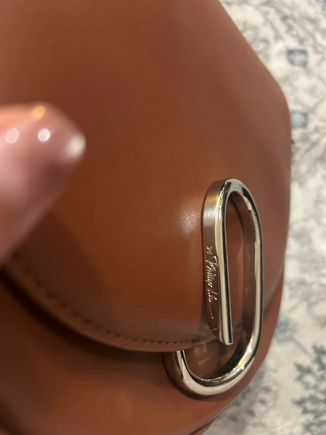3.1 Phillip Lim Brown Leather Saddle Crossbody Bag - photo 2