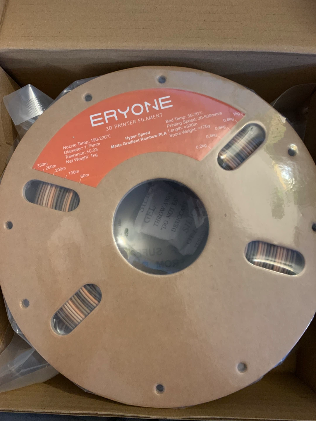Eryone PLA matte Coffee filament - photo 2