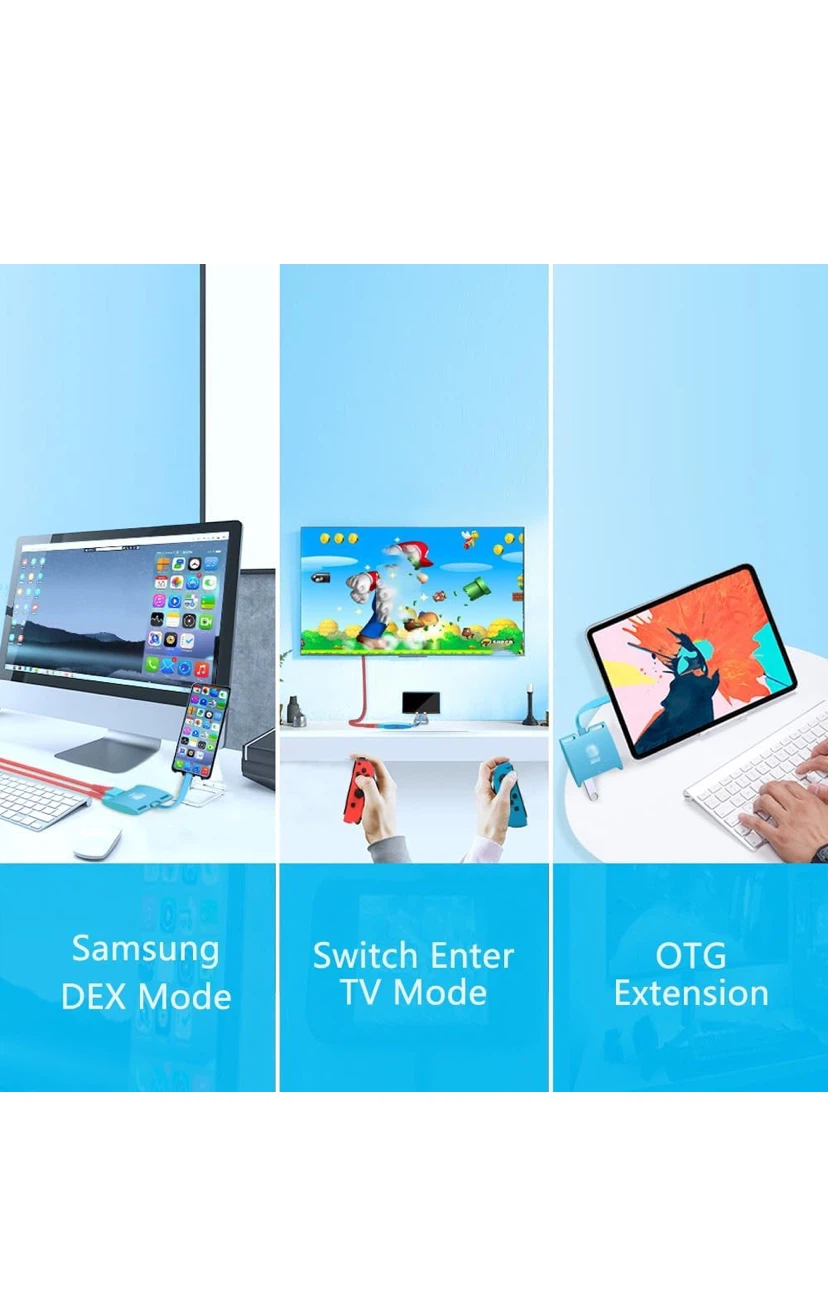 Nintendo Switch Docking Station with USB-C Hub - photo 3