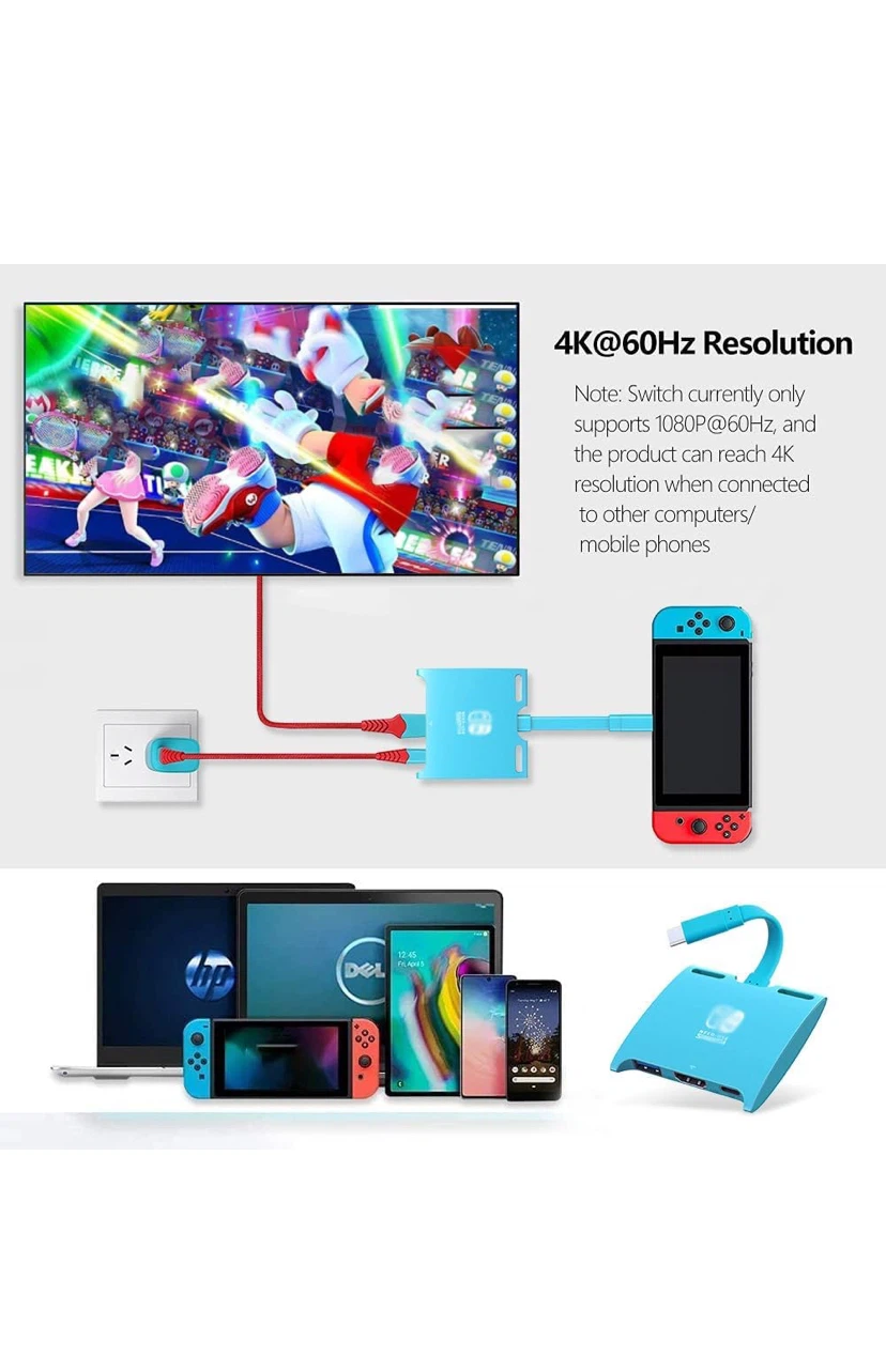 Nintendo Switch Docking Station with USB-C Hub - photo 4