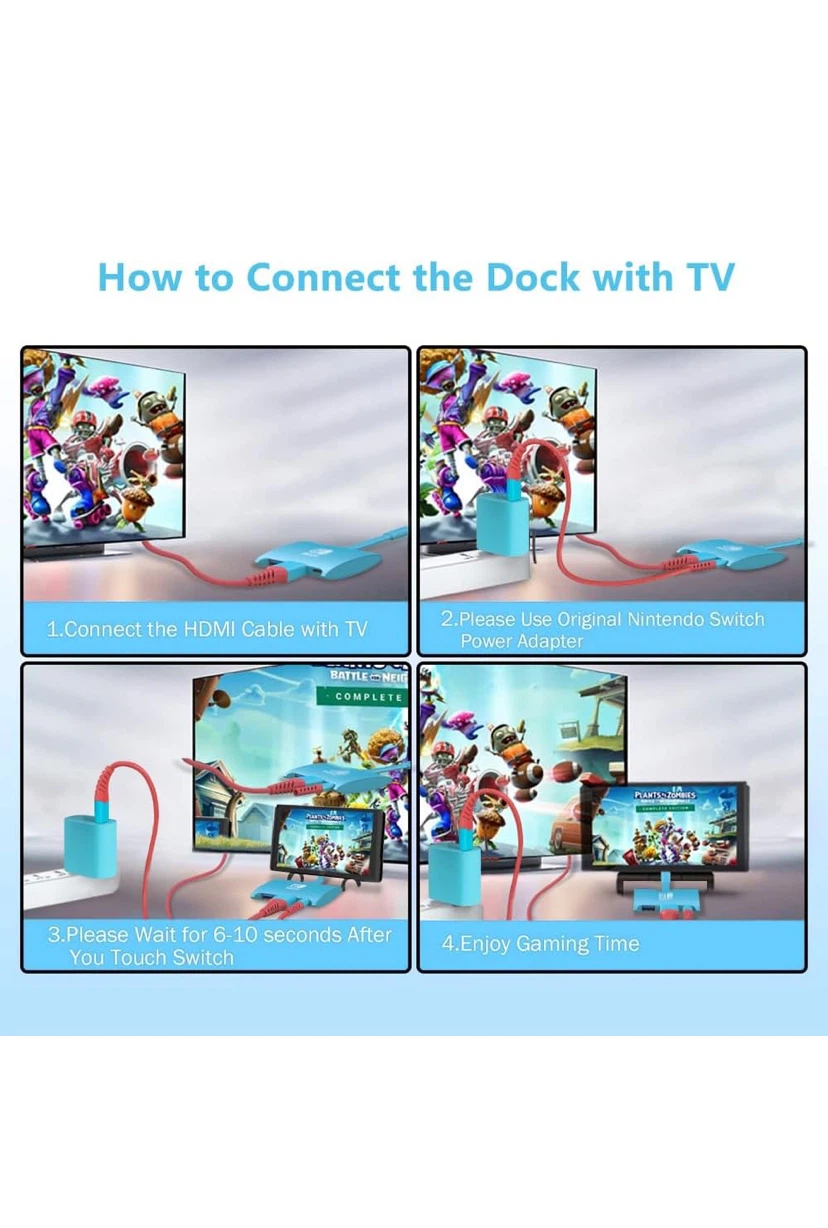 Nintendo Switch Docking Station with USB-C Hub - photo 5