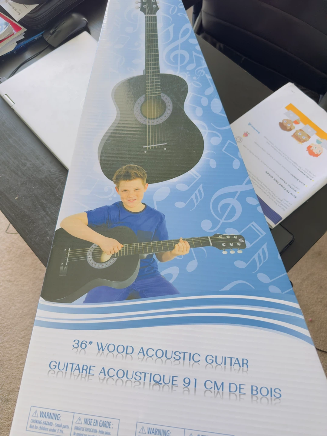 Brand new Black 36" Wood Acoustic Guitar - photo 5