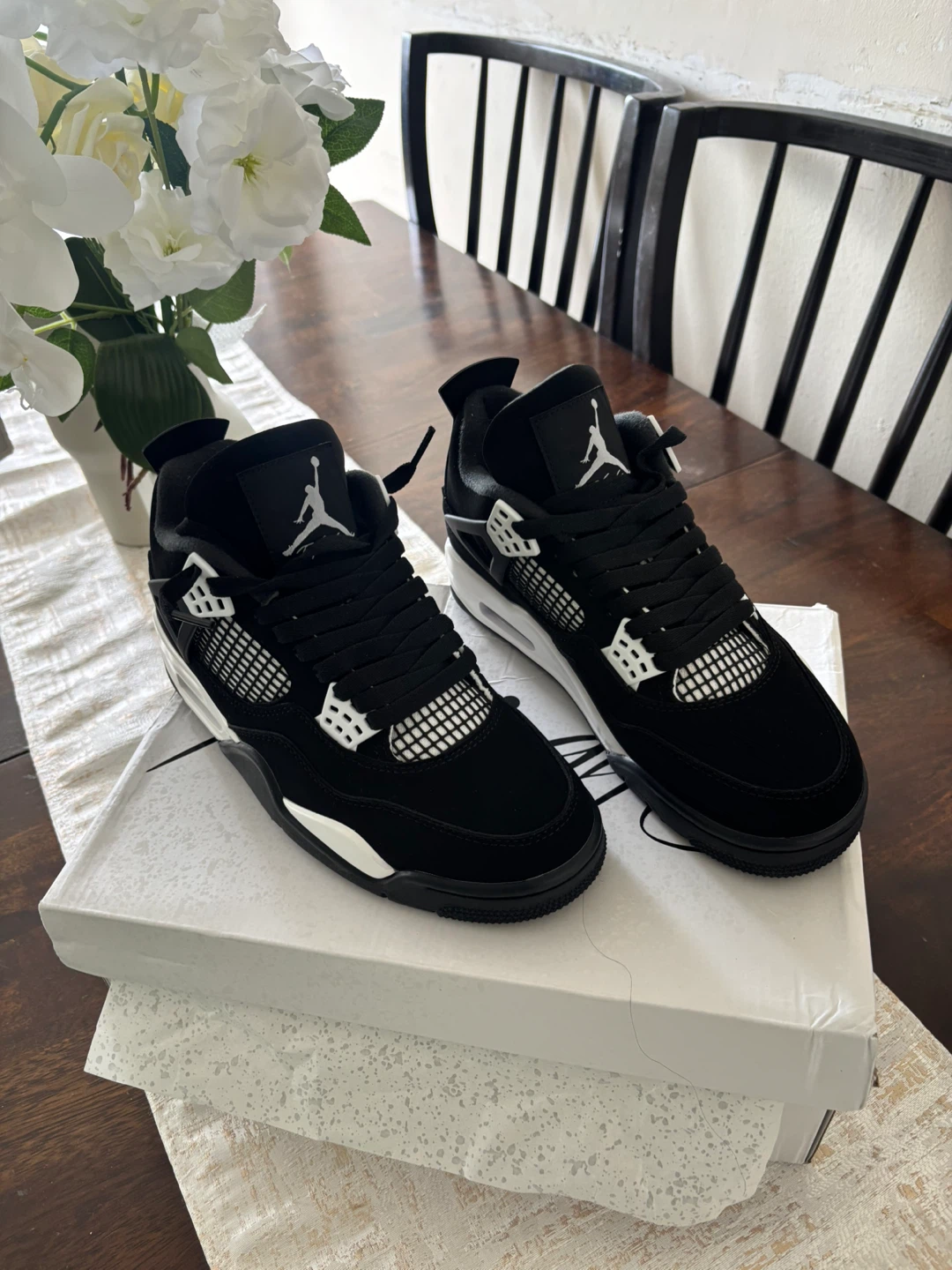 Air Jordan 4 Retro Thunder White - photo 3