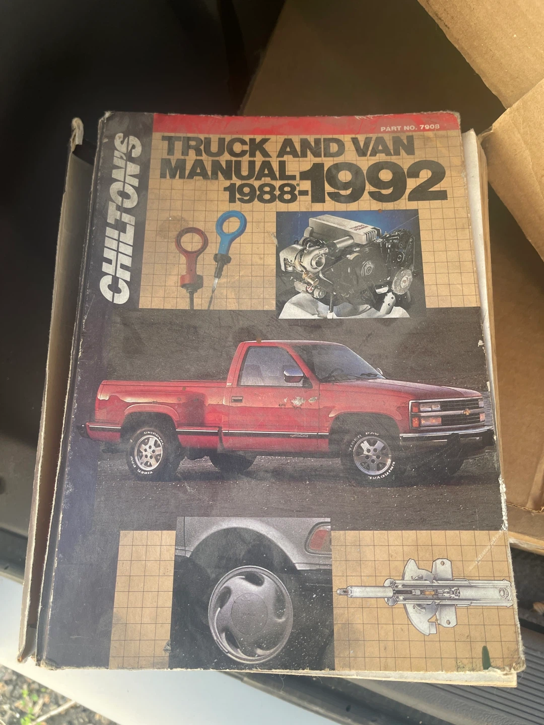 Chilton’s truck and van repair manual 1988 to 1992 Chevrolet GMC