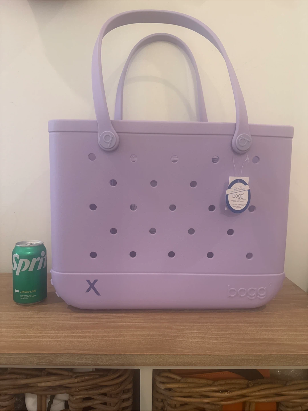 Bogg Bag - Large Purple Tote Bag .