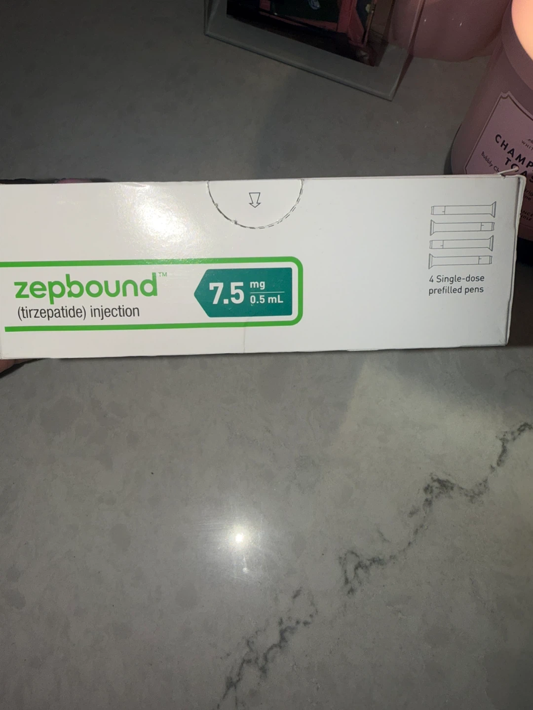 Zepbound 7.5 mg 0.5 mL Injection Pens (4 Count) - photo 2