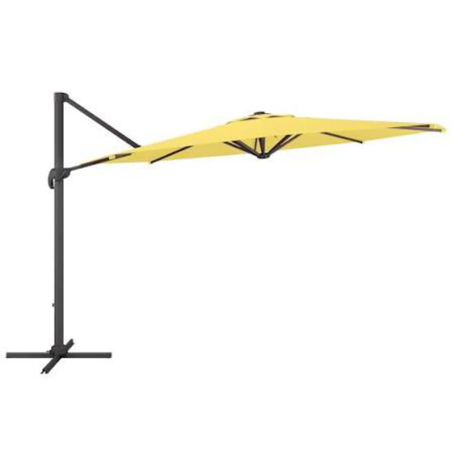 Brand new free delivery Yellow Cantilever Patio Umbrella