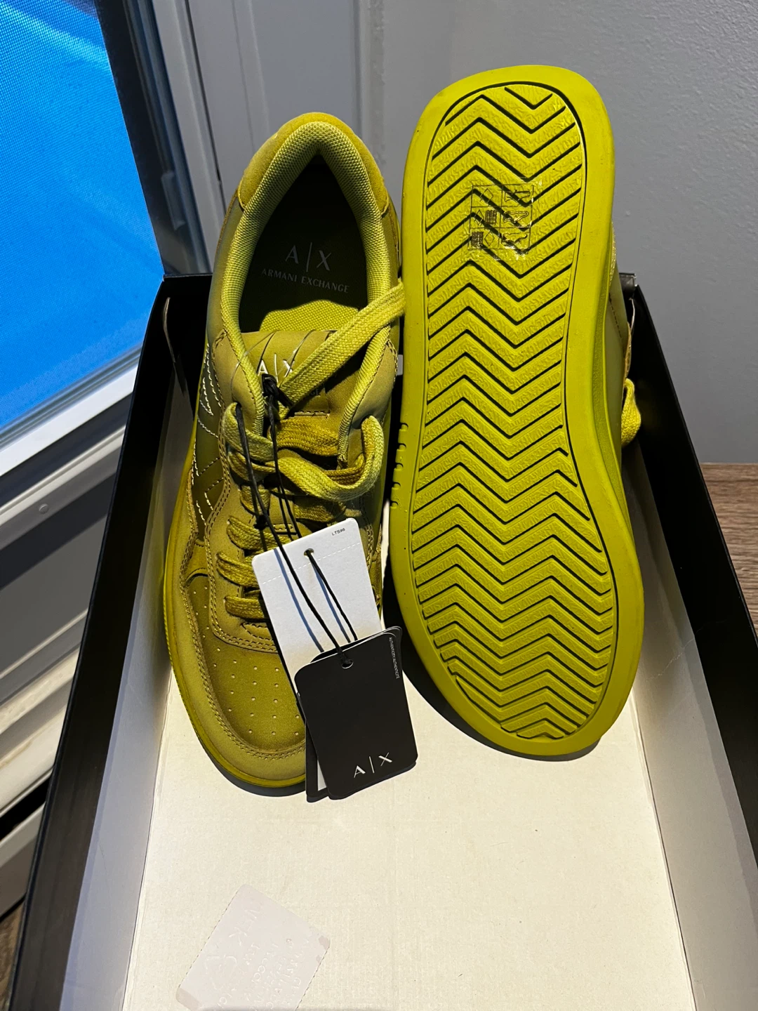 Armani Exchange AX Green Sneakers - photo 2