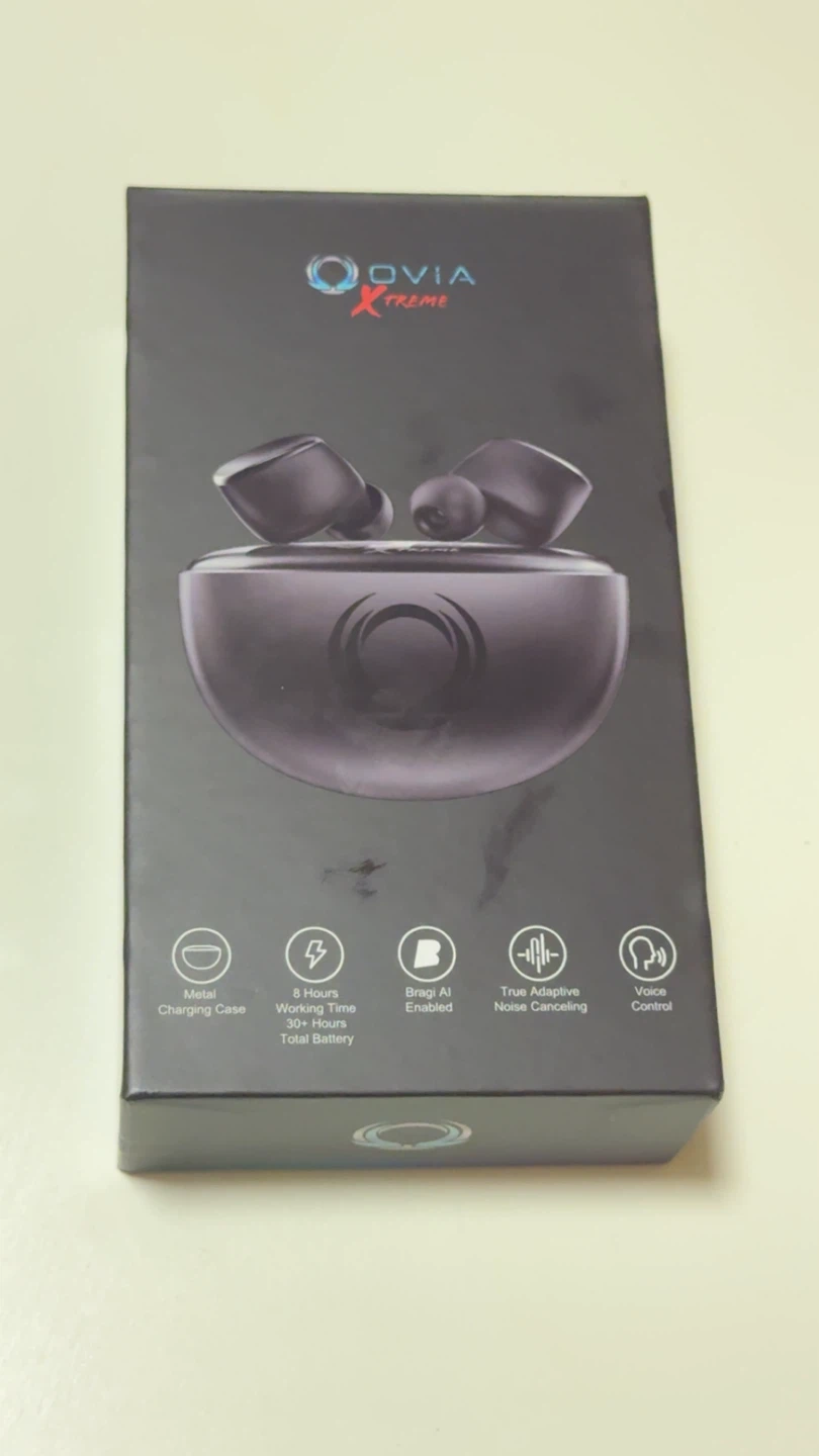 Ovia Xtreme True Adaptive Noise Cancelling Earbuds