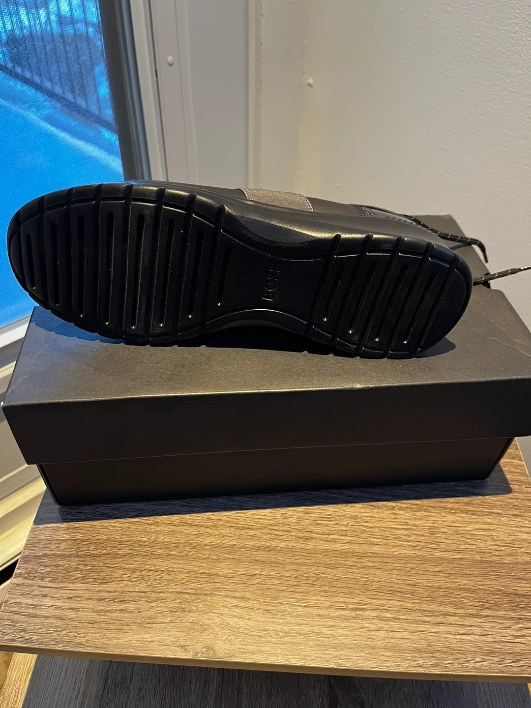 BOSS Extreme Run Knit Sneakers - Black - photo 2