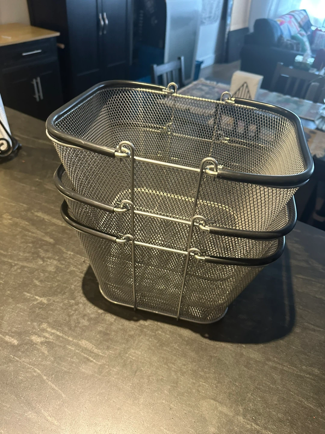 Set of 3 Metal Baskets