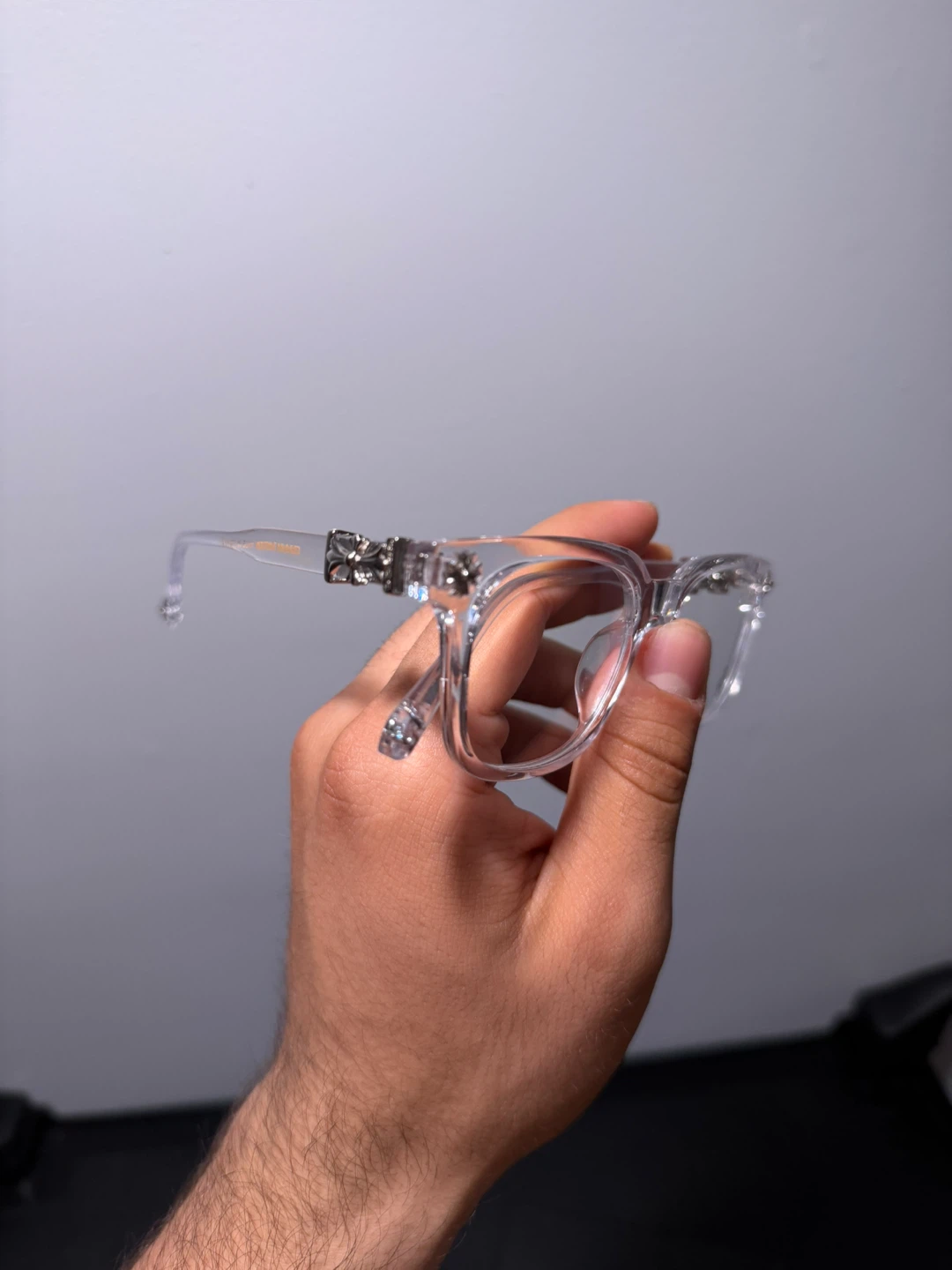 Chrome Hearts Glasses Clear on silver - photo 3