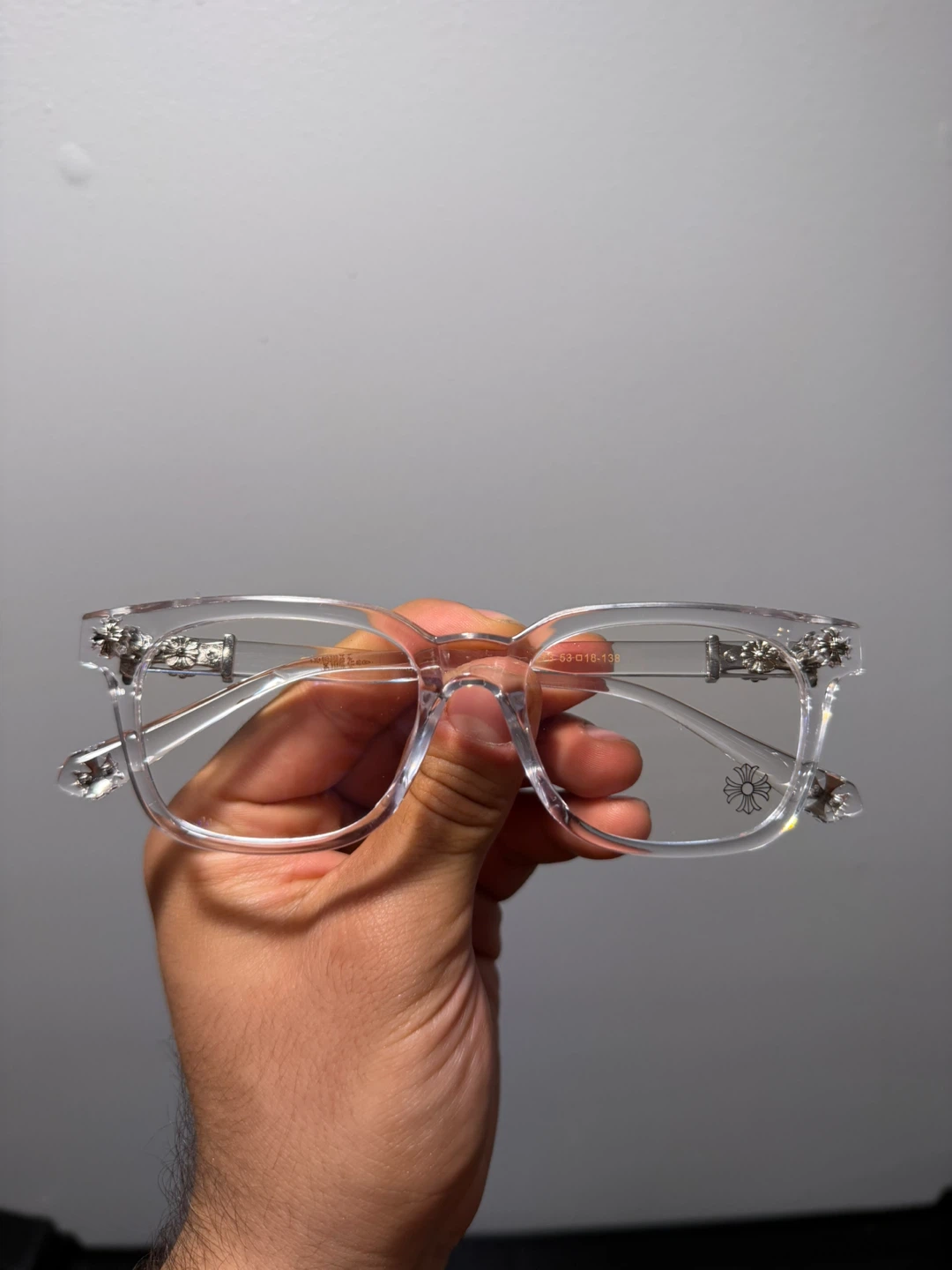 Chrome Hearts Glasses Clear on silver - photo 2