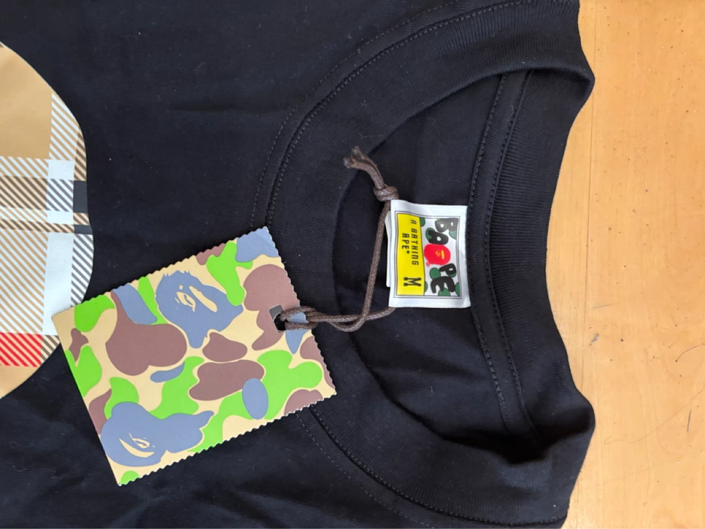 BAPE "BY BATHING APE" Black T-Shirt - photo 3