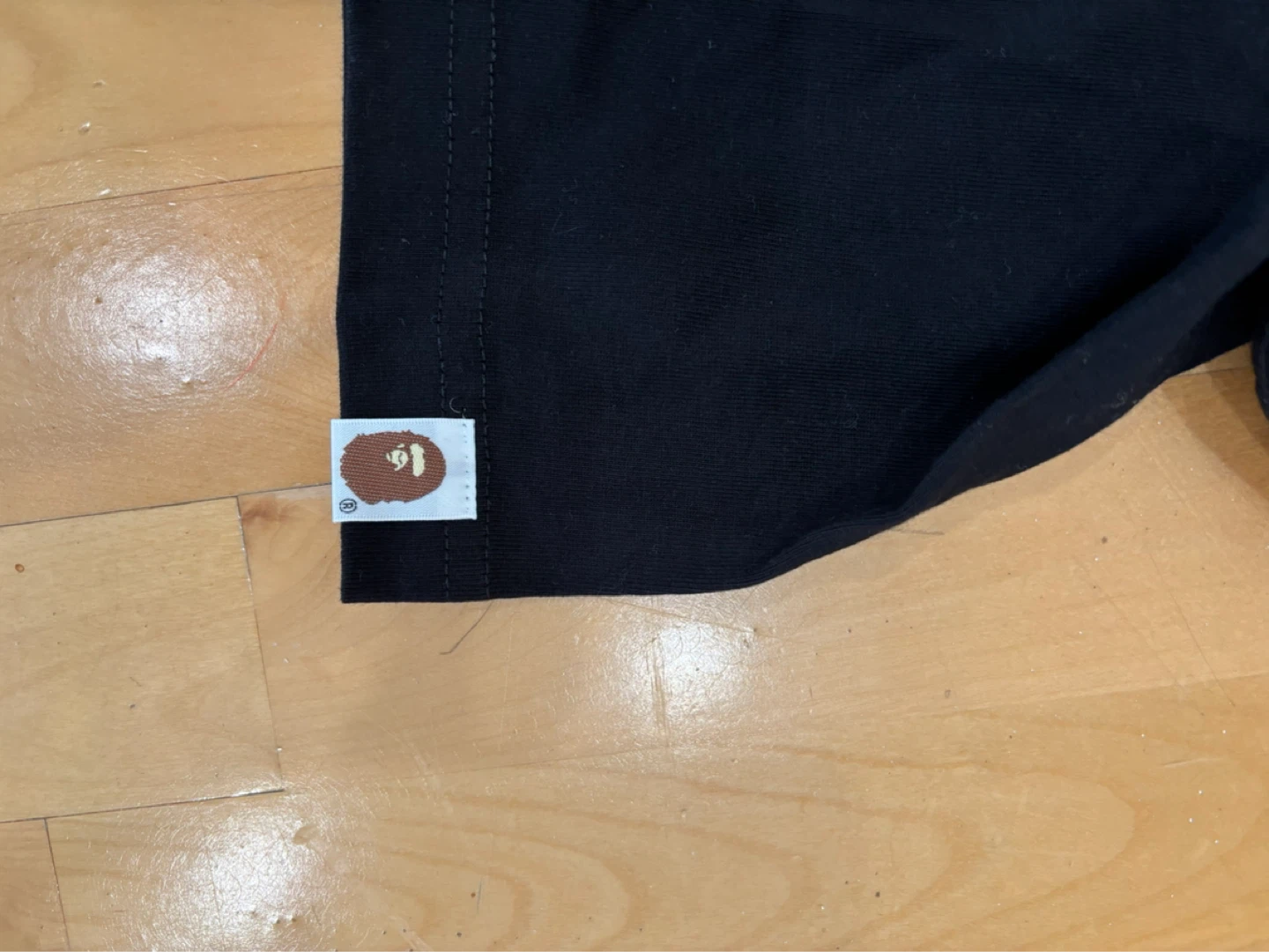BAPE "BY BATHING APE" Black T-Shirt - photo 2