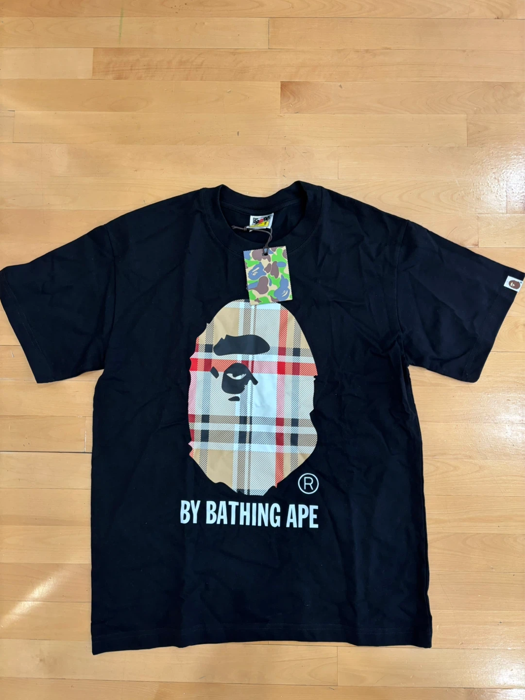 BAPE "BY BATHING APE" Black T-Shirt