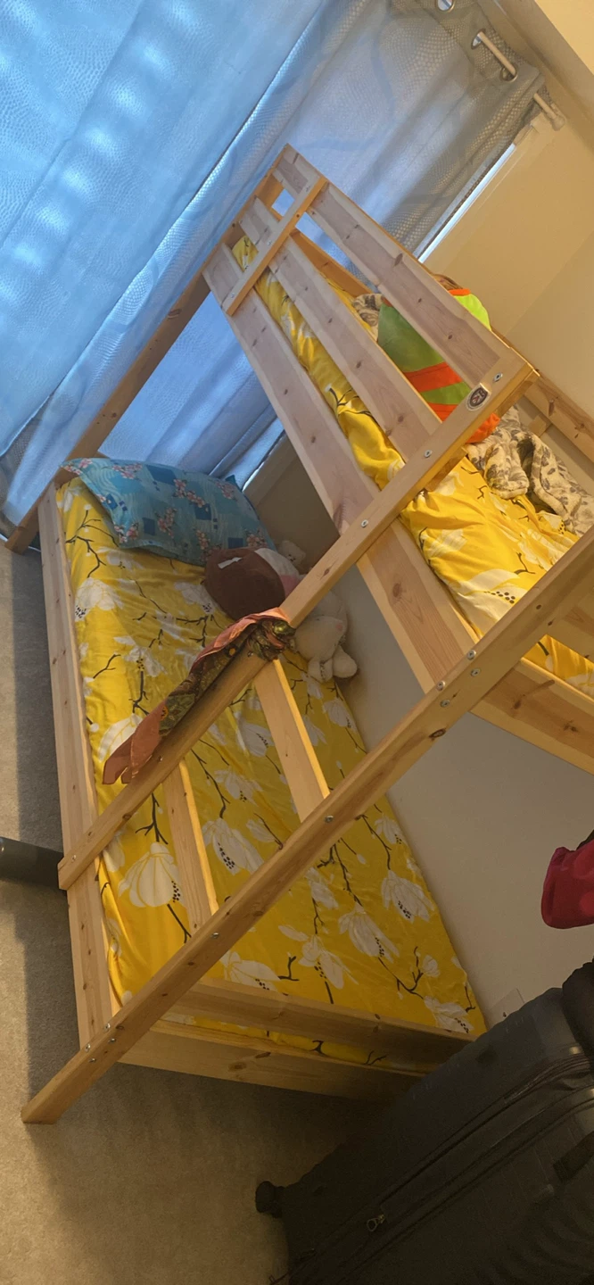 IKEA Wooden Bunk Bed