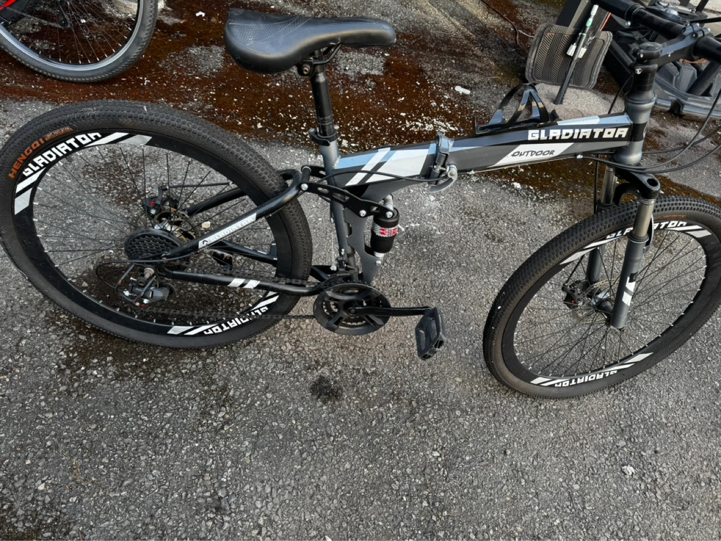 Gladiator Folding Mountain Bike - photo 2