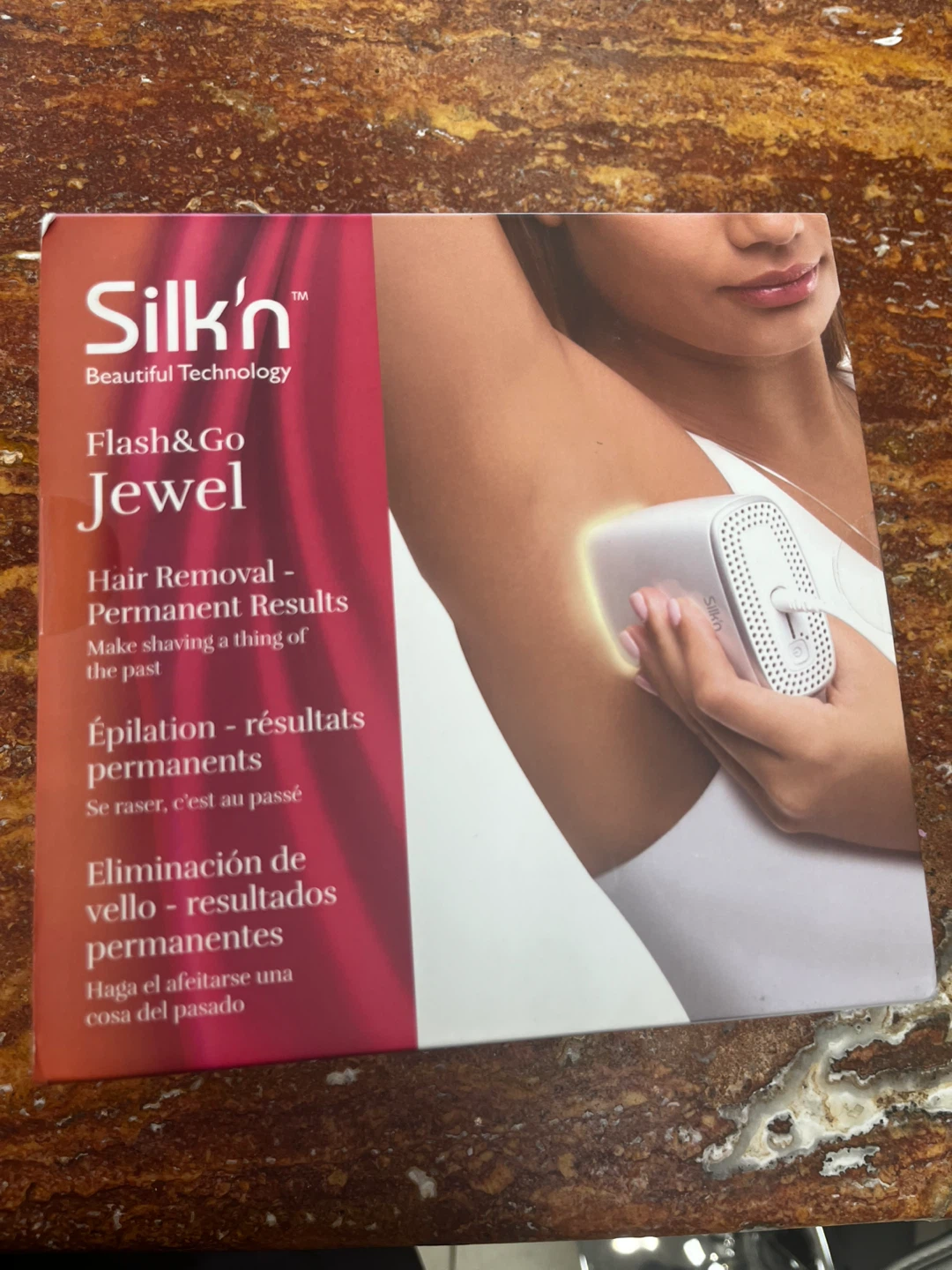 Silk'n Flash & Go Jewel Permanent Hair Removal Device