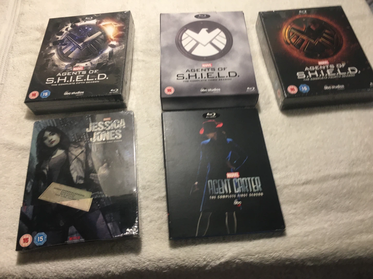 Marvel Agents of S.H.I.E.L.D. Complete Seasons Blu-ray