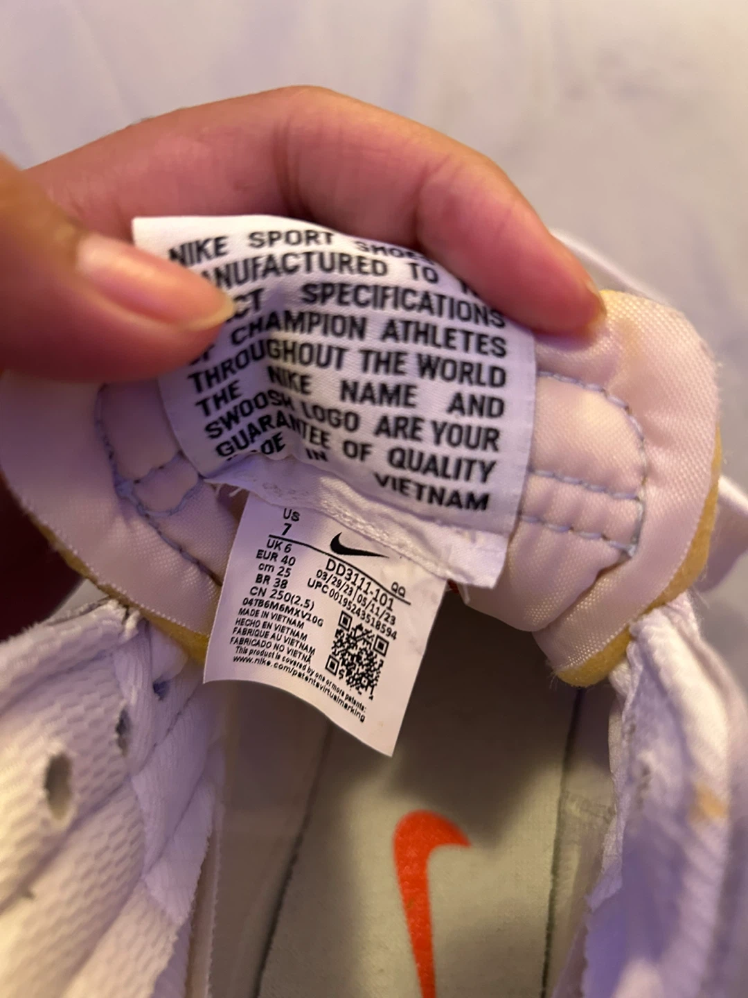 Nike Blazer Mid '77 Jumbo Toddler Shoes - photo 5