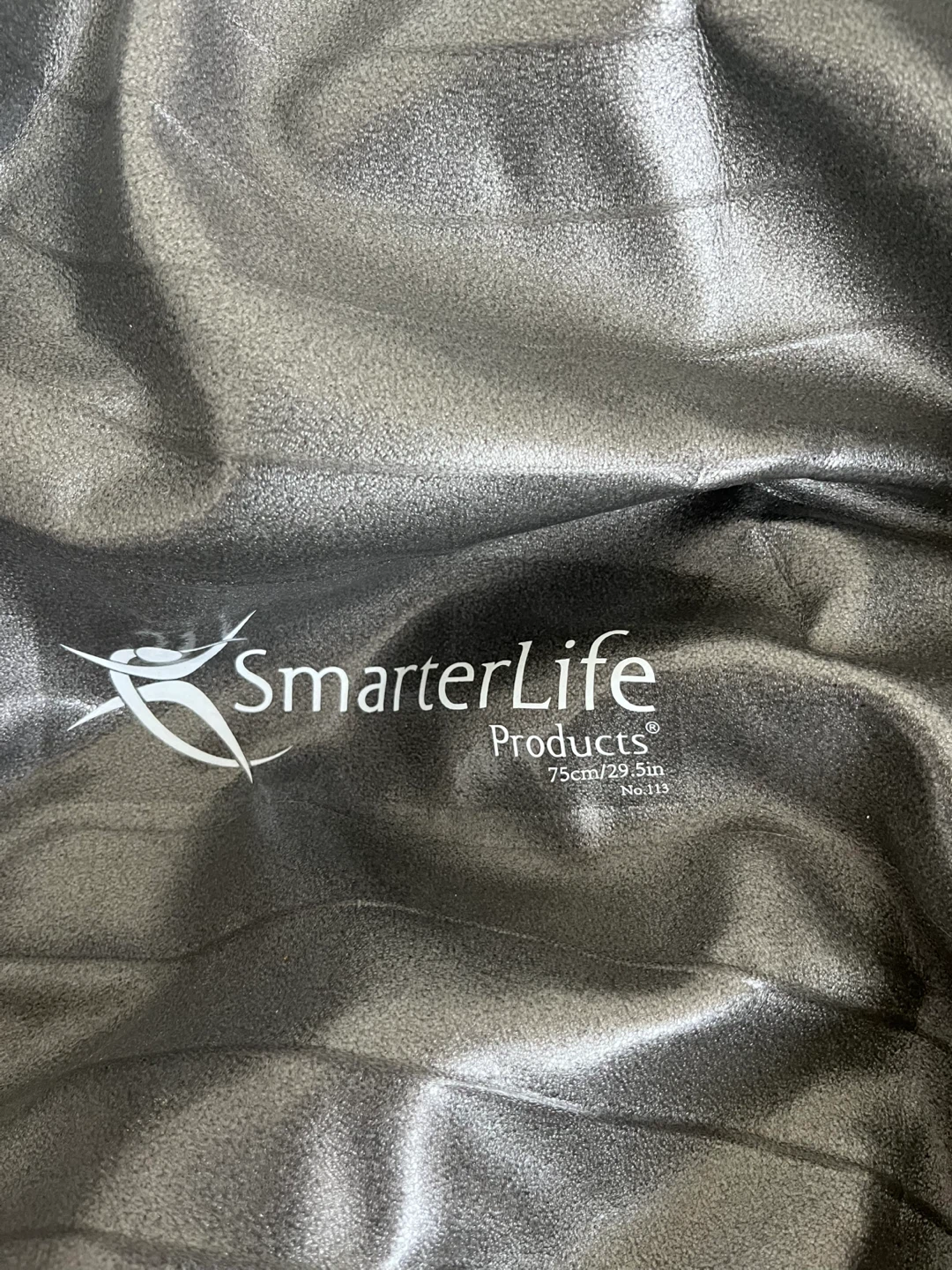 SmarterLife Products 75cm Stability Ball- Gray - photo 3