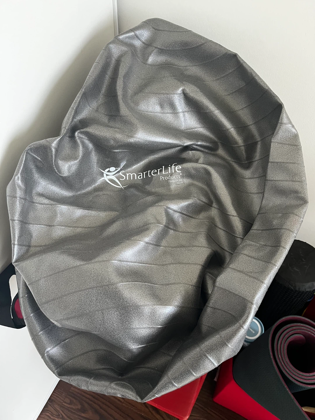 SmarterLife Products 75cm Stability Ball- Gray - photo 2