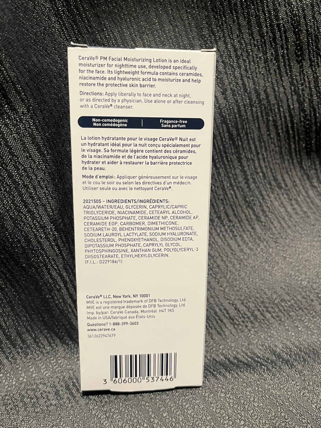CeraVe PM Facial Moisturizing Lotion 89mL - photo 2