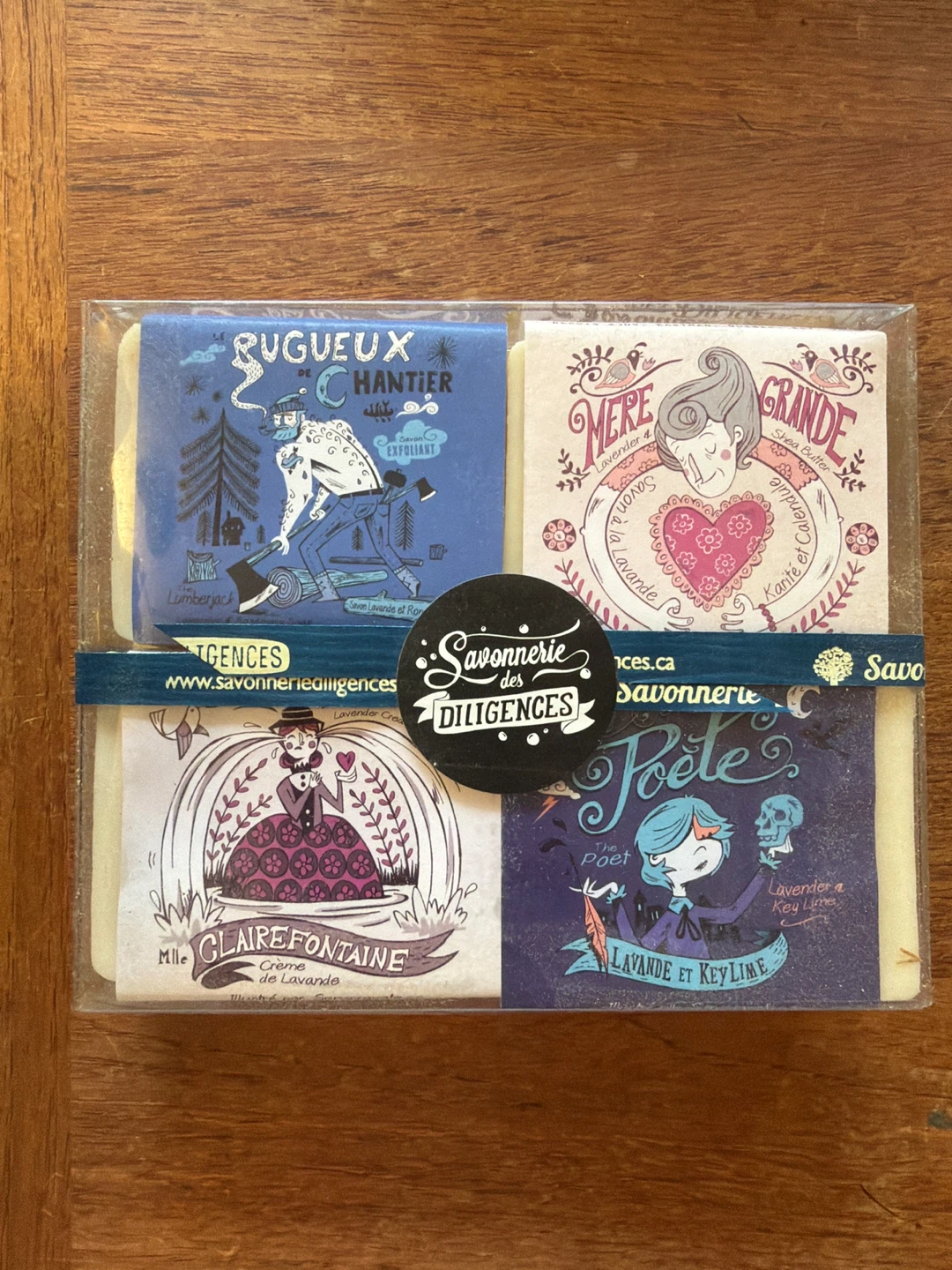 Savonnerie des Diligences 4-Piece Soap Set