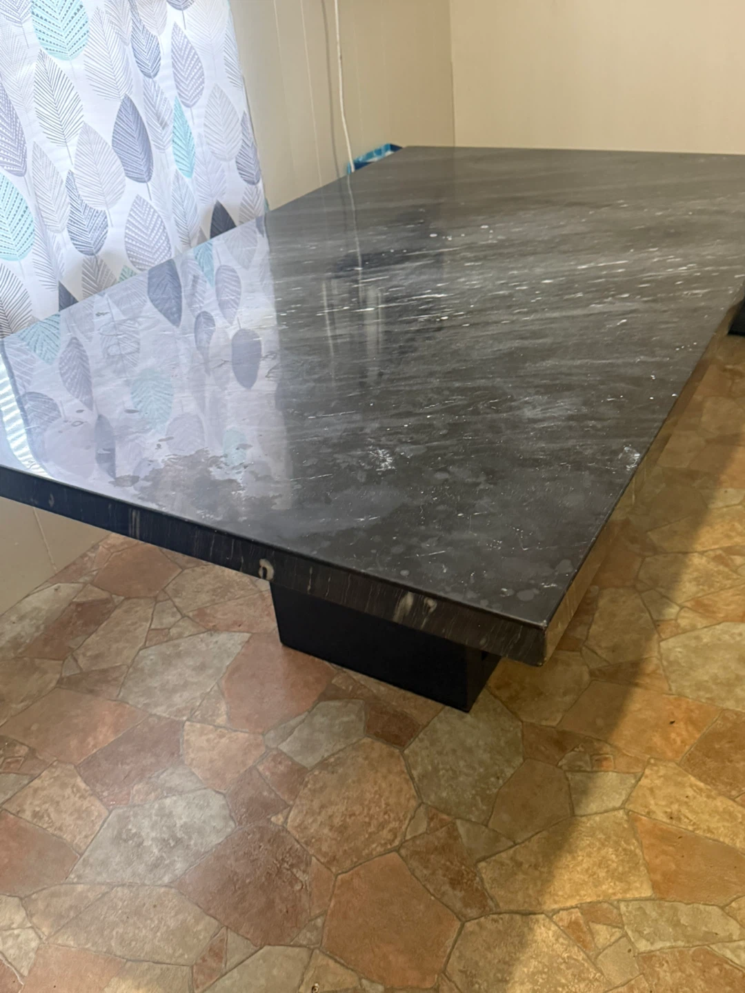 Marble Top Dining Table