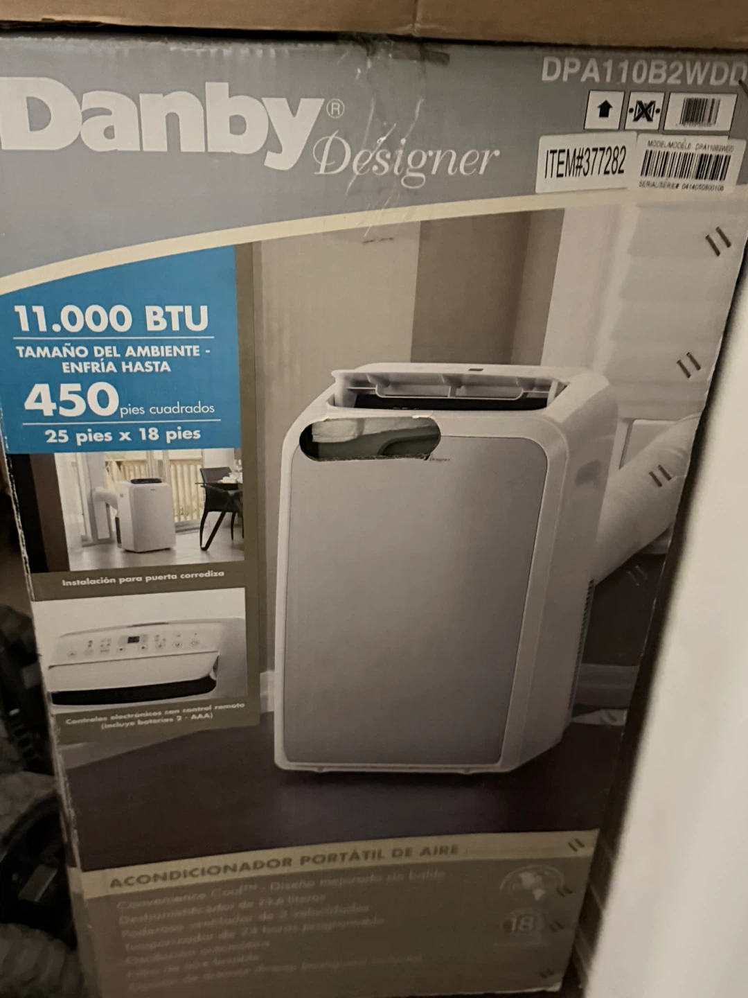 Used - Danby 11000 BTU Portable AC